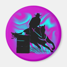 Barrel Racer 203 Magnet