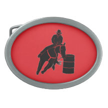 Barrel Racing Belt Buckle