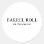 Barrel Roll 1 Stickers