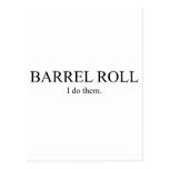 Barrel Roll 3 Post Cards