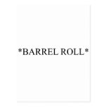 Barrel Roll 6 Post Cards