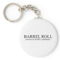 Barrel Roll 8 Key Chain
