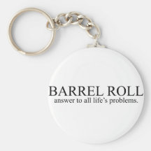 Barrel Roll 8 Keychain