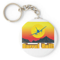Barrel Roll Retro 1 Key Chain