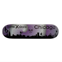 Barrel X Skate Chicago Skateboard Decks