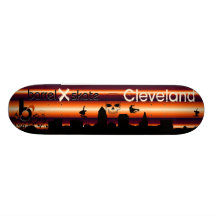 Barrel X Skate Cleveland Skateboard