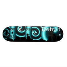 Barrel X Skate Detroit Skate Board Deck