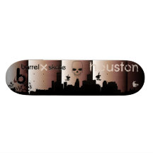 Barrel X Skate Houston Custom Skateboard