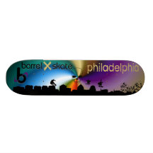 Barrel X Skate Philadelphia Skateboard Deck