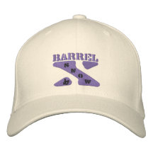 Barrel X Snow-Embroidered Hat