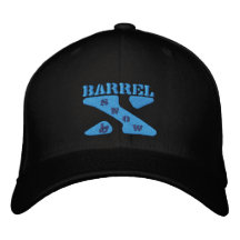 Barrel X Snow-Embroidered Hat