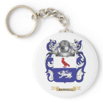 Barrell Coat of Arms (Family Crest) Key Chain