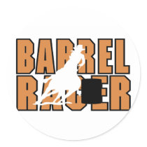 Barrell Racer T-shirts and Gifts. Stickers