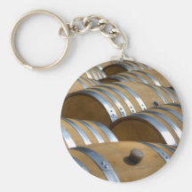 Barrels Of Wine Keychains