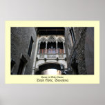Barri Gotic Barcelona Poster