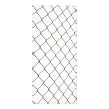 Barrière liée par chaîne double carte personnalisée