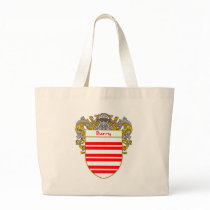 Barry Coat of Arms/Family Crest (Mantled) Tote Bags