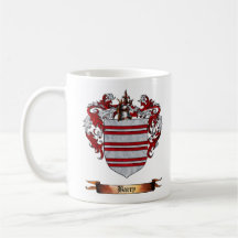 Barry Shield of Arms Coffee Mugs