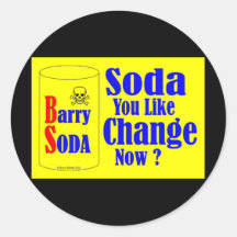 Barry Soda 1 Stickers