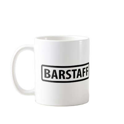 barstaff waiter icon coffee mug by Tomaniac