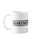 barstaff waiter icon mugs