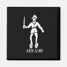 Bart Roberts #1-White Refrigerator Magnet