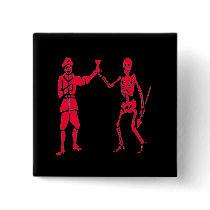 Bart Roberts #2- Red Pinback Button