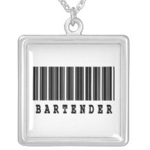 bartender funny barcode design pendant