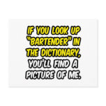 Bartender In Dictionary...My Picture