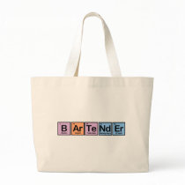 Bartender made of Elements Canvas Bags