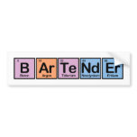 Bartender made of Elements