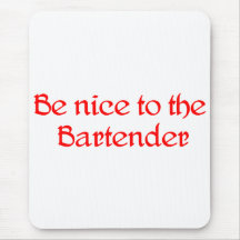 Bartender Mouse Pad