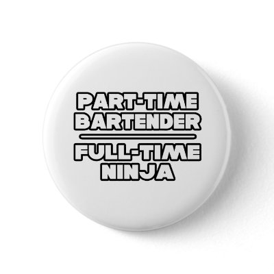 Bartender / Ninja by Bartender_Shirts