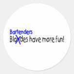 Bartenders Have More Fun Stickers