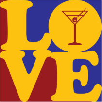 Bartending Love Cut Out