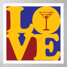 Bartending Love Print