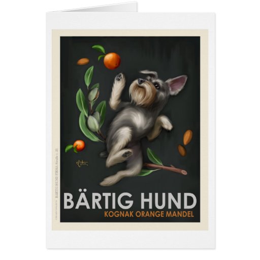 Bartig Hund Card
