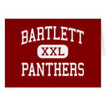 Bartlett - Panthers - High - Bartlett Tennessee Greeting Cards