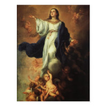 Bartolome Murillo - Assumption of the Virgin postcards