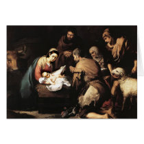 Bartolome Murillo - The Adoration of the Shepards cards