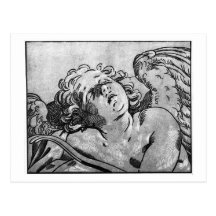 Bartolomeo Coriolano, buste de cupidon, XVIIème si Carte Postale