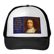Baruch Spinoza Mesh Hat