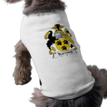 Barwick Family Crest Doggie Tshirt
