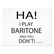 Baryton d'ha faire-parts