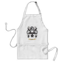 Barz Coat of Arms (Family Crest) Aprons