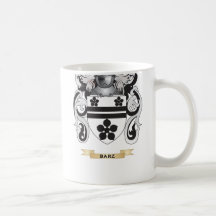 Barz Coat of Arms (Family Crest) Coffee Mugs
