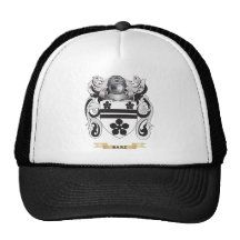 Barz Coat of Arms (Family Crest) Mesh Hats