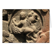 Bas-relief from Ta Prohm Card