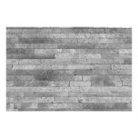 Basalt brick wall art photo