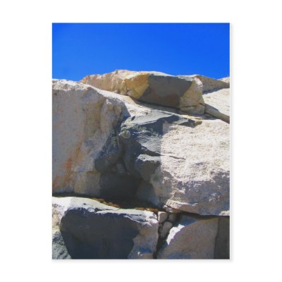 Basalt Rock Dike Geology Postcard by Nishna